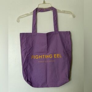 Fighting Eel Tote - Lavendar
